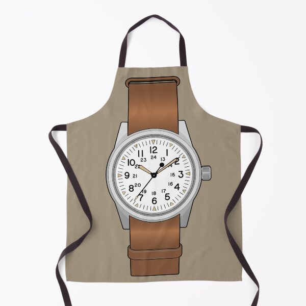Item preview, White Dial Khaki Field Watch designed and sold by HSDESIGNS SHOP.