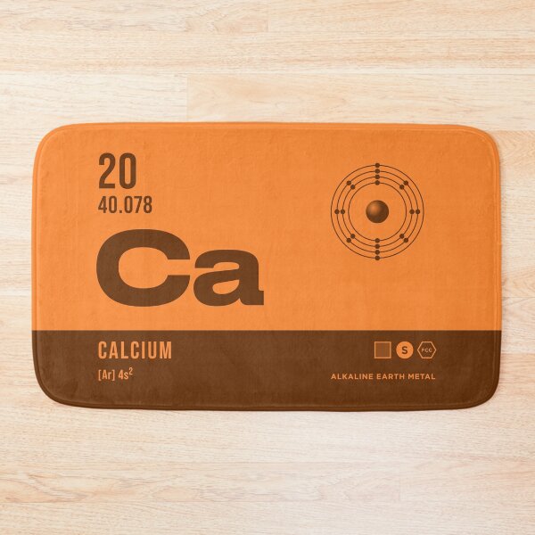 Item preview, 20 Calcium Periodic Table Element Dark designed and sold by VoodooCircus.