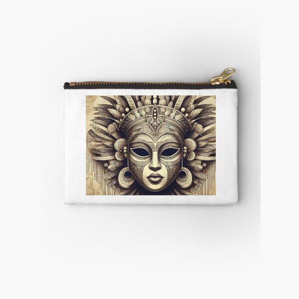 Item preview, vintage image of an ivory Benin Mask designed and sold by PrintAfricanArt.