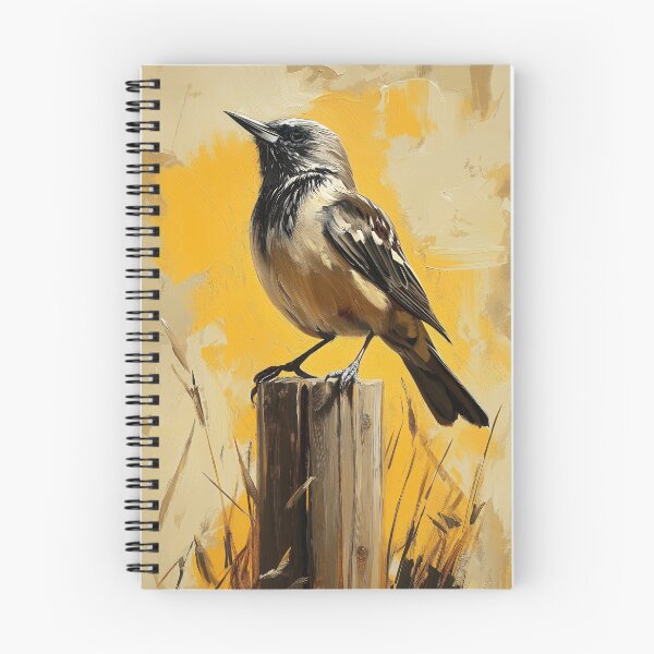 Item preview, Stunning Starling bird Painting for Home & Office designed and sold by LazyOwlStore.