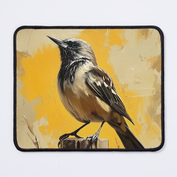 Item preview, Stunning Starling bird Painting for Home & Office designed and sold by LazyOwlStore.