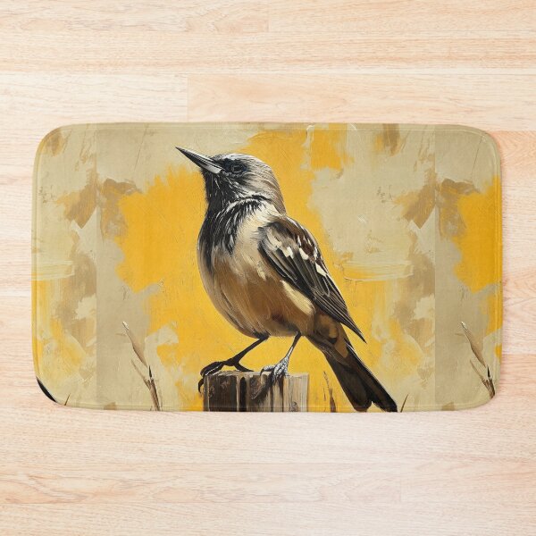 Artikelvorschau, Atemberaubendes Staren-Vogelgemälde für Zuhause und Büro entworfen und verkauft von LazyOwlStore.