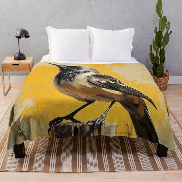 Item preview, Stunning Starling bird Painting for Home & Office designed and sold by LazyOwlStore.