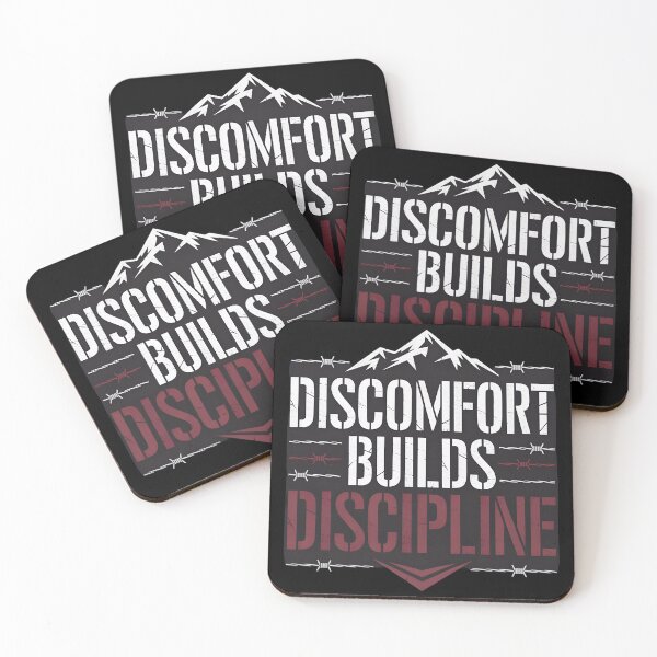 Item preview, Discomfort Builds Discipline designed and sold by Dilwish5.