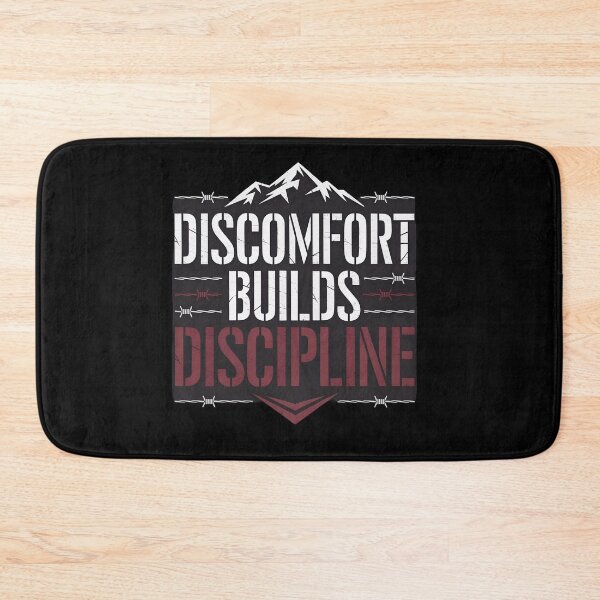 Item preview, Discomfort Builds Discipline designed and sold by Dilwish5.