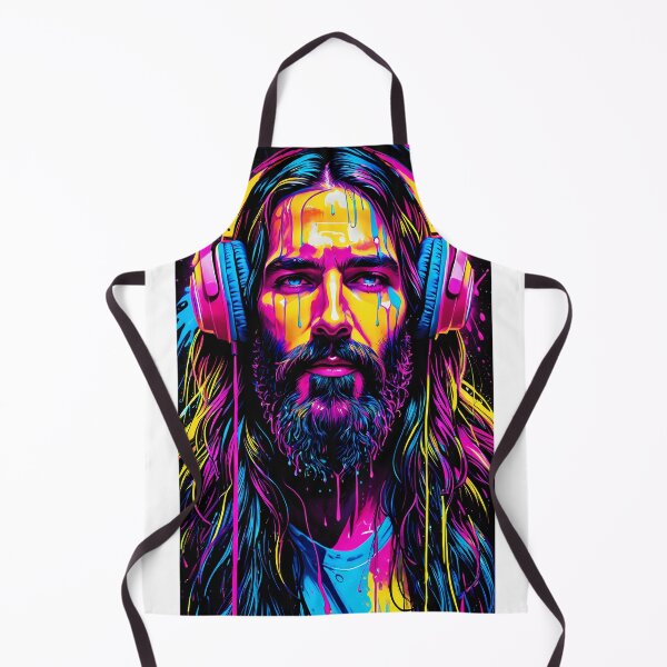 Item preview, Jesus Chromatic Listening designed and sold by stableImaginarium.