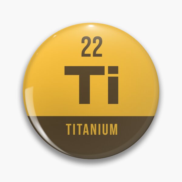 Item preview, 22 Titanium Periodic Table Element Dark designed and sold by VoodooCircus.