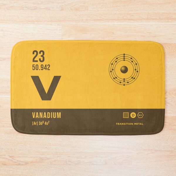 Item preview, 23 Vanadium Periodic Table Element Dark designed and sold by VoodooCircus.