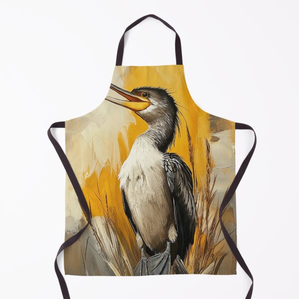Item preview, Stunning Cormorant bird Painting for Home & Office designed and sold by LazyOwlStore.