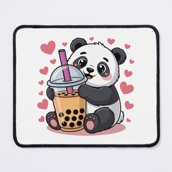 Item preview, panda bubble tea designed and sold by jkrphoto.