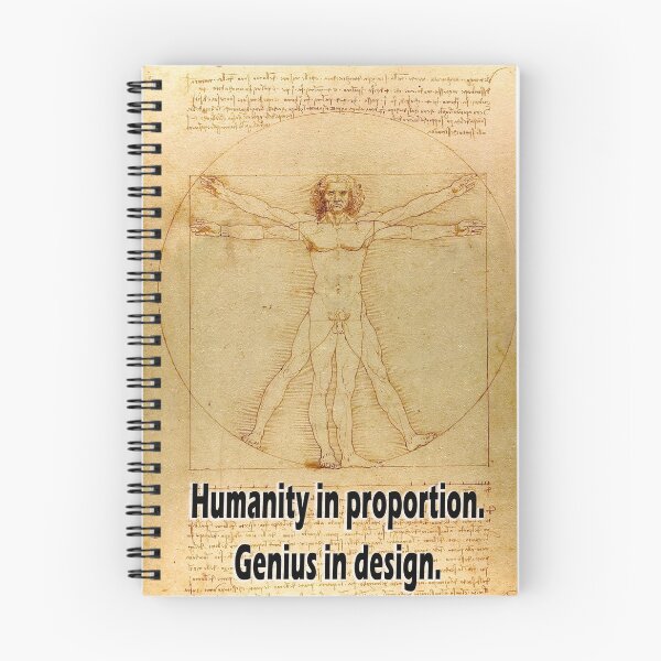 Item preview, El Hombre de Vitruvio: Humanidad en proporción. Genio en diseño. designed and sold by VintageManiac.