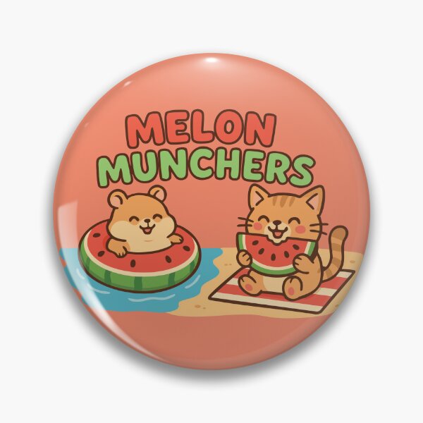 Item preview, Sweet Summer Vibes – Cute Watermelon Party with Hamster & Cat designed and sold by Cuckoo Parrot.