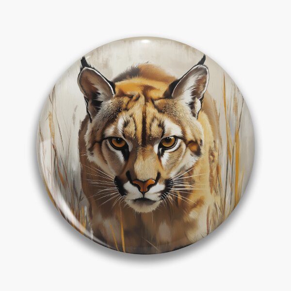 Item preview, Stunning Cougar Painting for Home & Office designed and sold by LazyOwlStore.