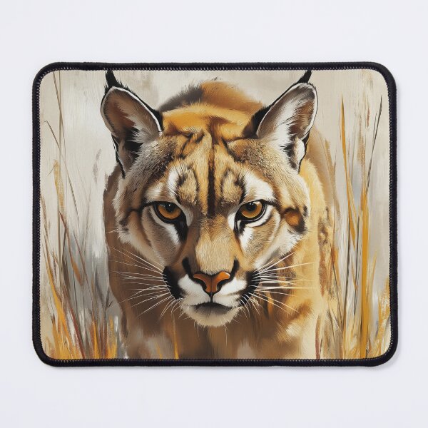 Item preview, Stunning Cougar Painting for Home & Office designed and sold by LazyOwlStore.