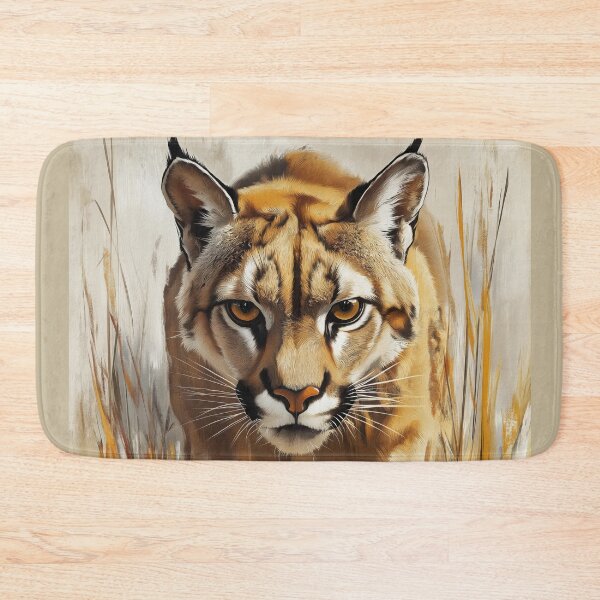 Item preview, Stunning Cougar Painting for Home & Office designed and sold by LazyOwlStore.