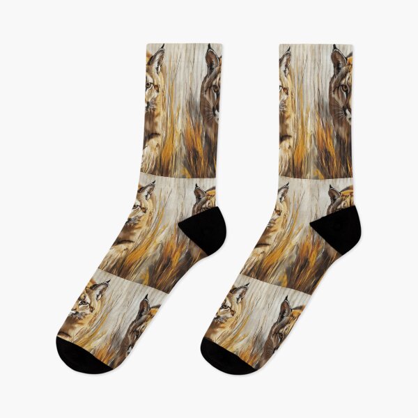 Item preview, Stunning Cougar Painting for Home & Office designed and sold by LazyOwlStore.