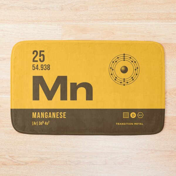 Item preview, 25 Manganese Periodic Table Element Dark designed and sold by VoodooCircus.