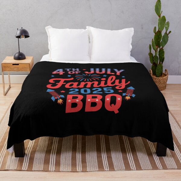 Item preview, Retro 4th Of July Family BBQ 2025 Patriotic Family Reunion designed and sold by BakeryDozen.