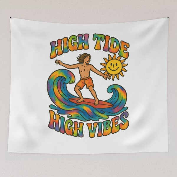 Item preview, High Tide, High Vibes designed and sold by Uglyandcute.