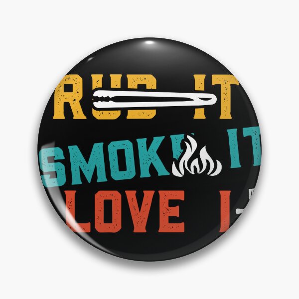Item preview, Rub It, Smoke It, and Love It - Funny BBQ Grilling T-Shirt designed and sold by spaceopy.