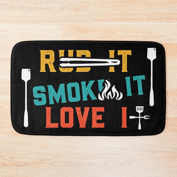 Item preview, Rub It, Smoke It, and Love It - Funny BBQ Grilling T-Shirt designed and sold by spaceopy.