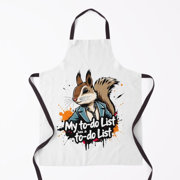 Item preview, My to-do list has a to-do list Squirrel Design designed and sold by FoxyJags.