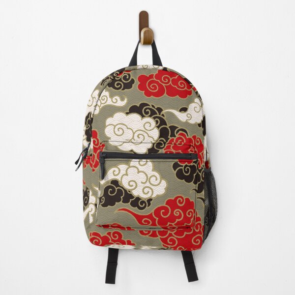 Item preview, Chinese Clouds Red Black White Pattern designed and sold by Jcat7.