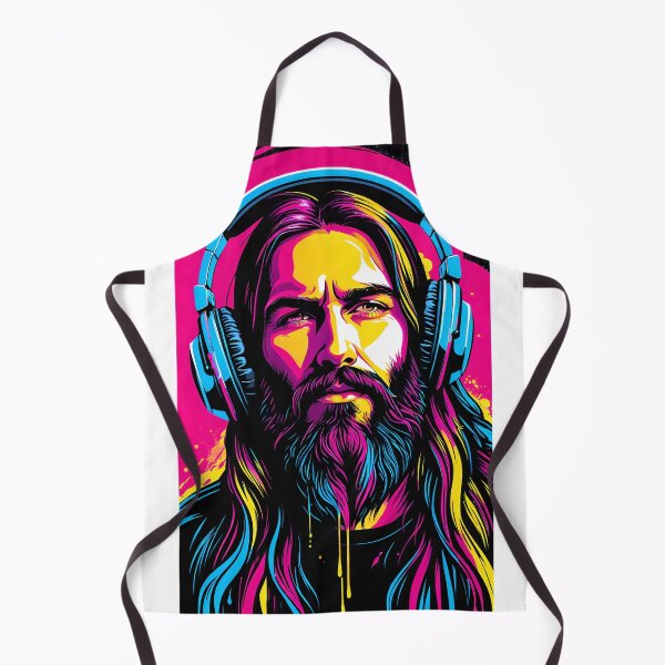 Item preview, Jesus Chromatic Listening designed and sold by stableImaginarium.