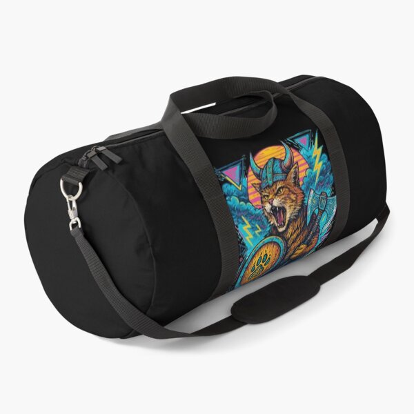 Item preview, Viking Cat Valhalla Norse Retro designed and sold by TomFrontierArt.