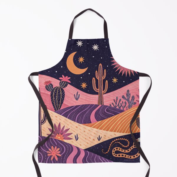 Item preview, Mystic Desert Dreamscape – Celestial Cactus Night designed and sold by Artsprint941.