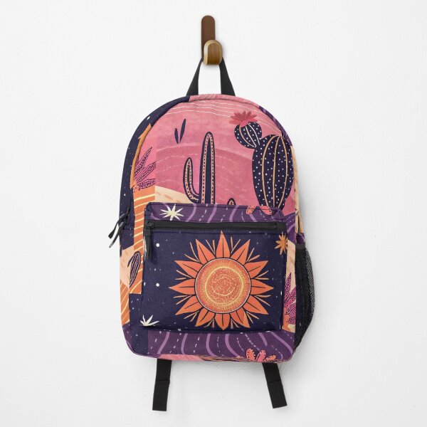 Item preview, Mystic Desert Dreamscape – Celestial Cactus Night designed and sold by Artsprint941.