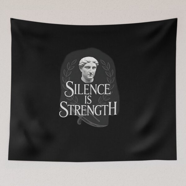 Item preview, Silence is Strength designed and sold by Dilwish5.