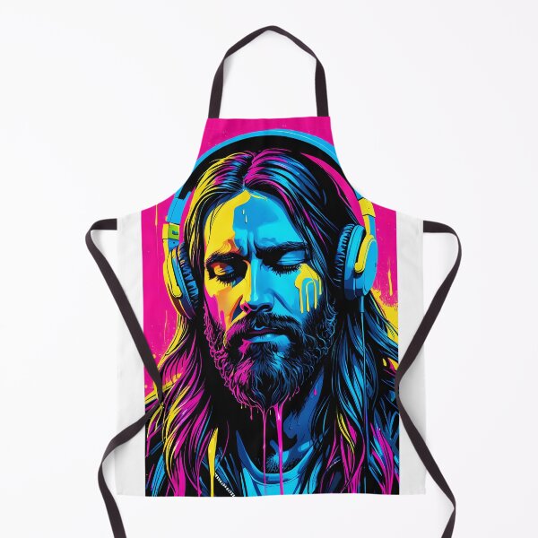 Item preview, Jesus Chromatic Listening designed and sold by stableImaginarium.