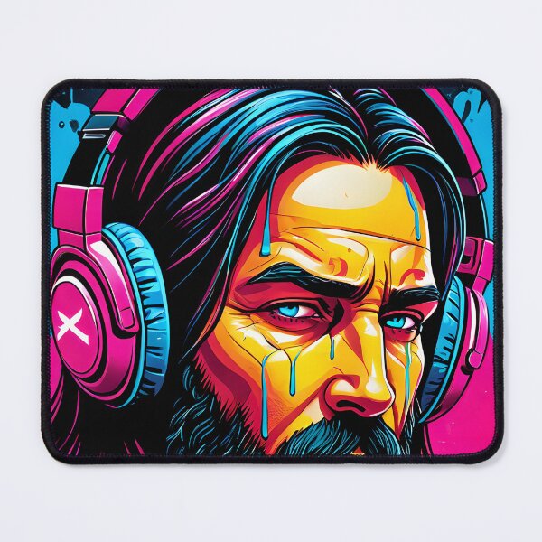 Item preview, Jesus Chromatic Listening designed and sold by stableImaginarium.