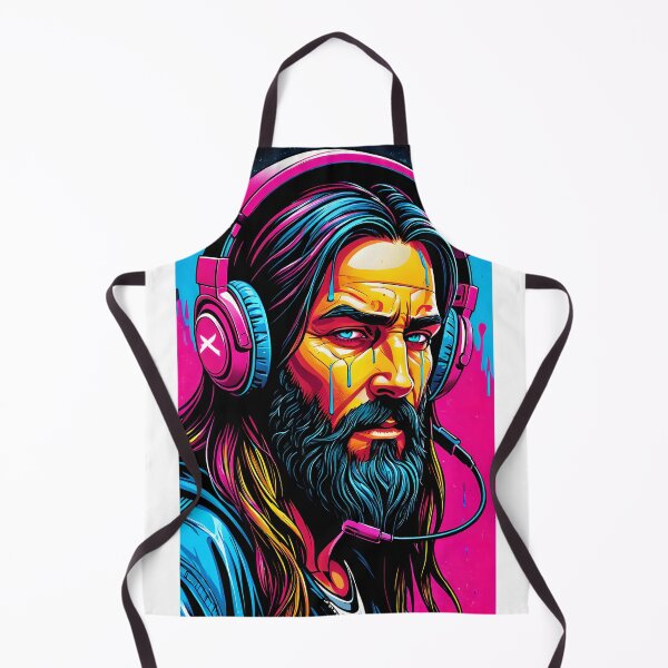 Item preview, Jesus Chromatic Listening designed and sold by stableImaginarium.