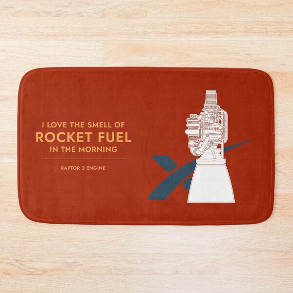 Item preview, New Raptor Engine. I Love The Smell of Rocket Fuel in the Morning (Pop) designed and sold by BGALAXY.