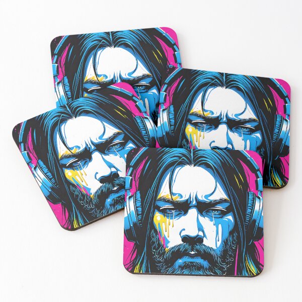 Item preview, Jesus Chromatic Listening designed and sold by stableImaginarium.