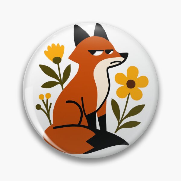 Item preview, FOX-03-25 Snobbish Fox designed and sold by LoOny studio.