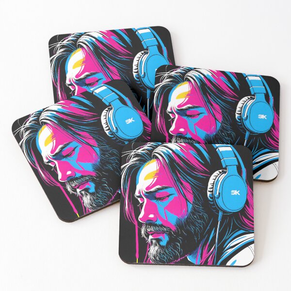 Item preview, Jesus Chromatic Listening designed and sold by stableImaginarium.