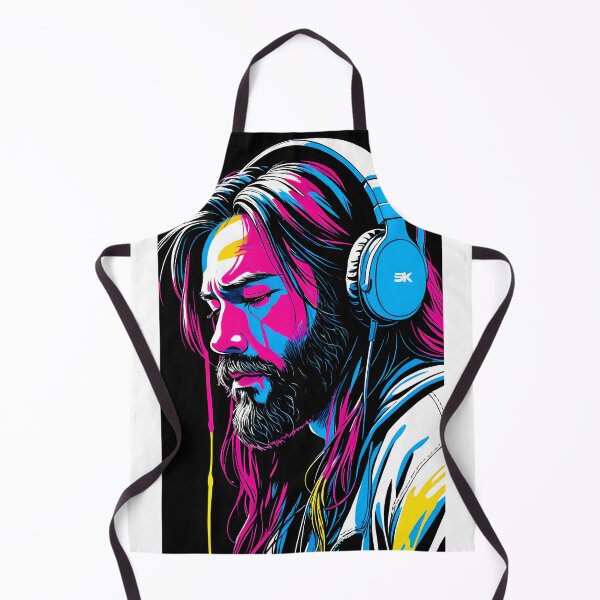Item preview, Jesus Chromatic Listening designed and sold by stableImaginarium.