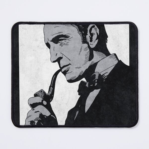 Item preview, SHERLOCK HOLMES (Greyscale) designed and sold by FamousWeirdosRB.