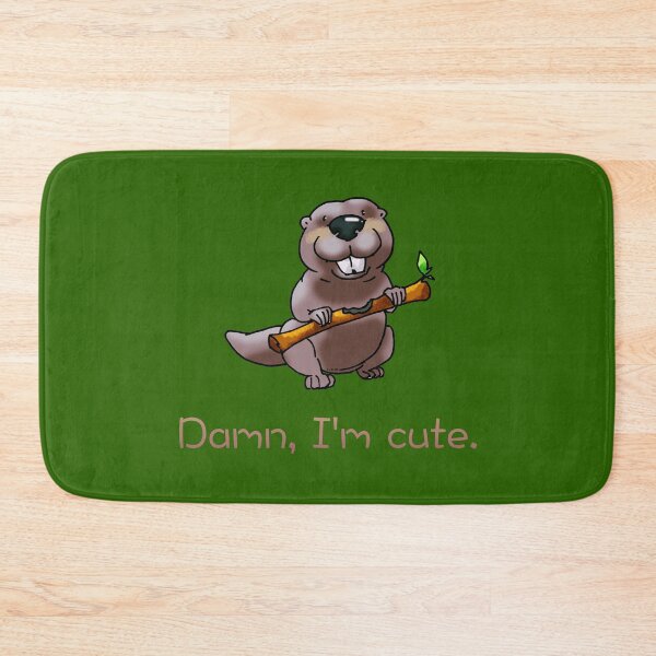 Item preview, Cute Woodland Beaver Cartoon designed and sold by CuteCartoon.