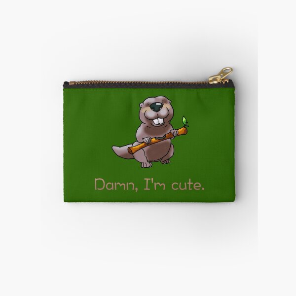 Item preview, Cute Woodland Beaver Cartoon designed and sold by CuteCartoon.