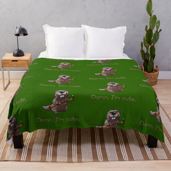 Item preview, Cute Woodland Beaver Cartoon designed and sold by CuteCartoon.