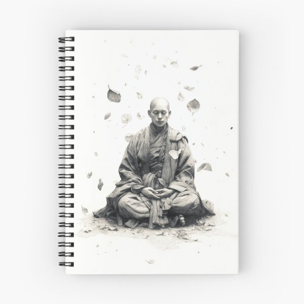 Item preview, Contemplative Monk designed and sold by Synthartik.