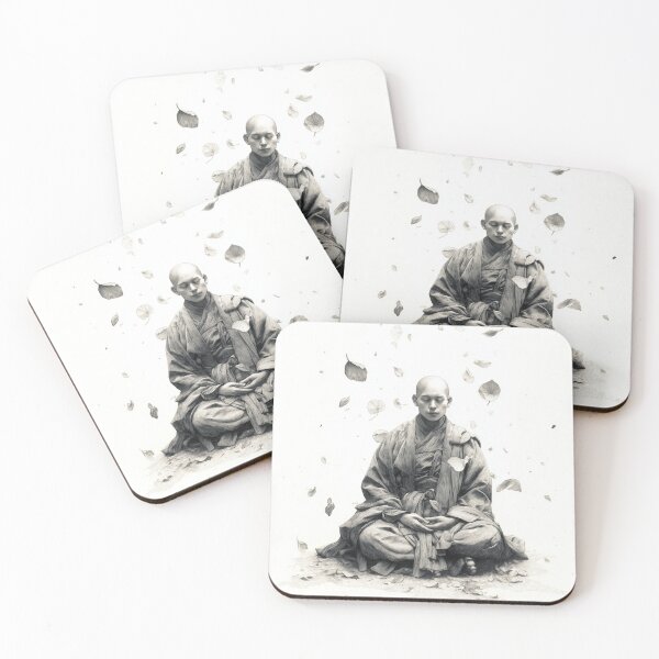 Item preview, Contemplative Monk designed and sold by Synthartik.