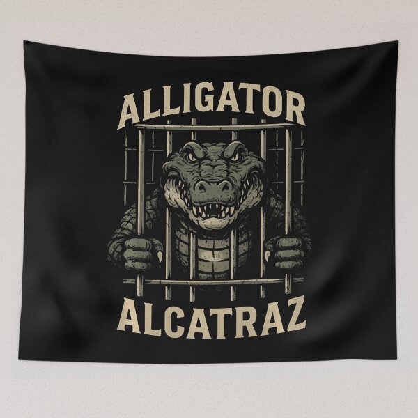 Item preview, Alligator Alcatraz | Locked Up Swamp Parody Design designed and sold by SteveAllentc.