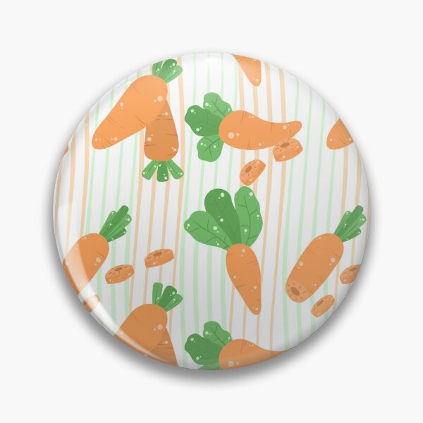 Item preview, Carrot Pattern | Cute Vegetable Seamless Design designed and sold by Betty Poppa.