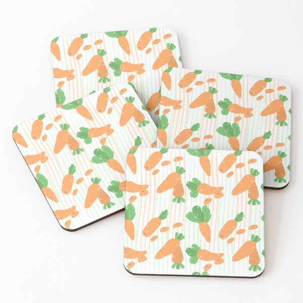 Item preview, Carrot Pattern | Cute Vegetable Seamless Design designed and sold by Betty Poppa.