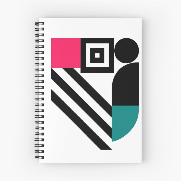 Item preview, Magenta & Teal Geometry Minimal Structured Abstract tshirt designed and sold by BambaKchula.